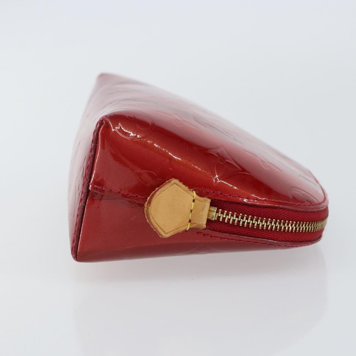 Louis Vuitton Louis Vuitton Cosmetic Pouch Electric Epi Leather Rood