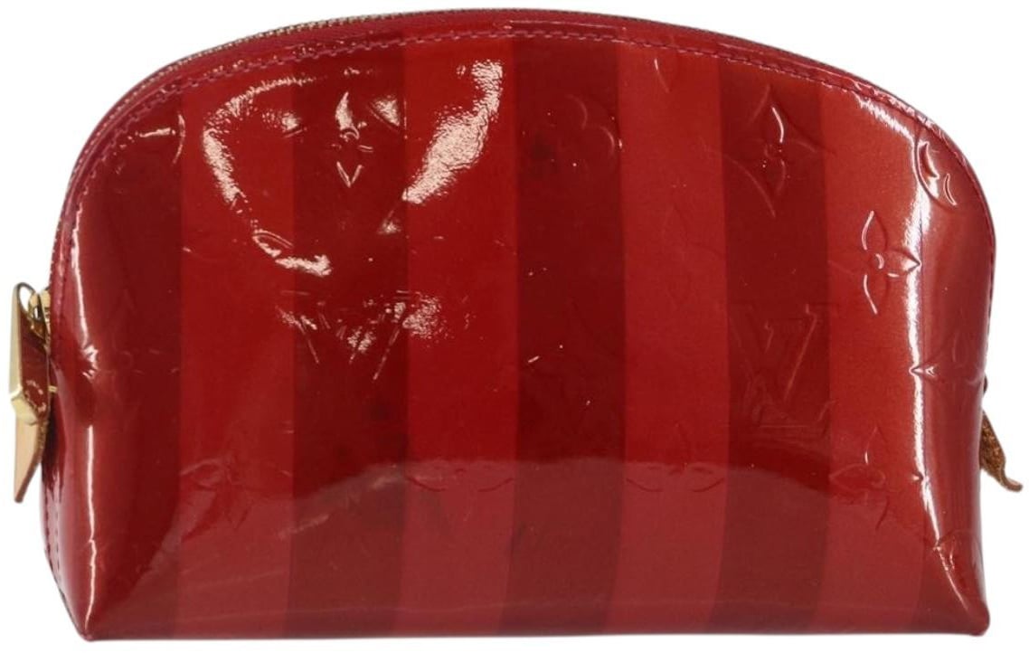 Louis Vuitton Louis Vuitton Cosmetic Pouch Electric Epi Leather Rood