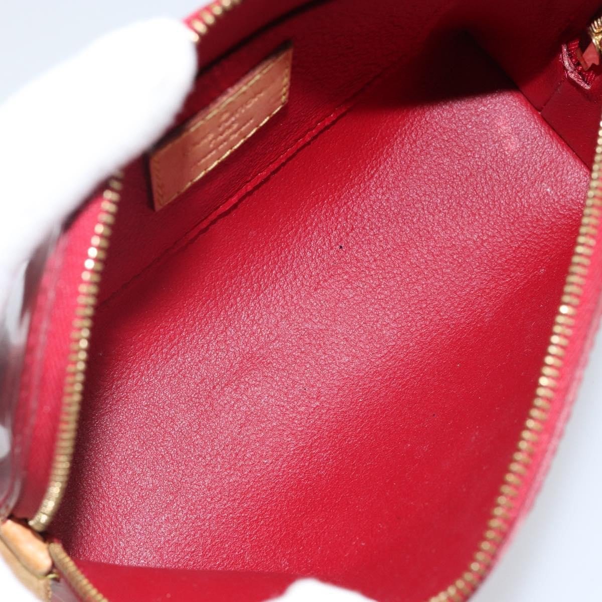 Louis Vuitton Louis Vuitton Cosmetic Pouch Electric Epi Leather Rood