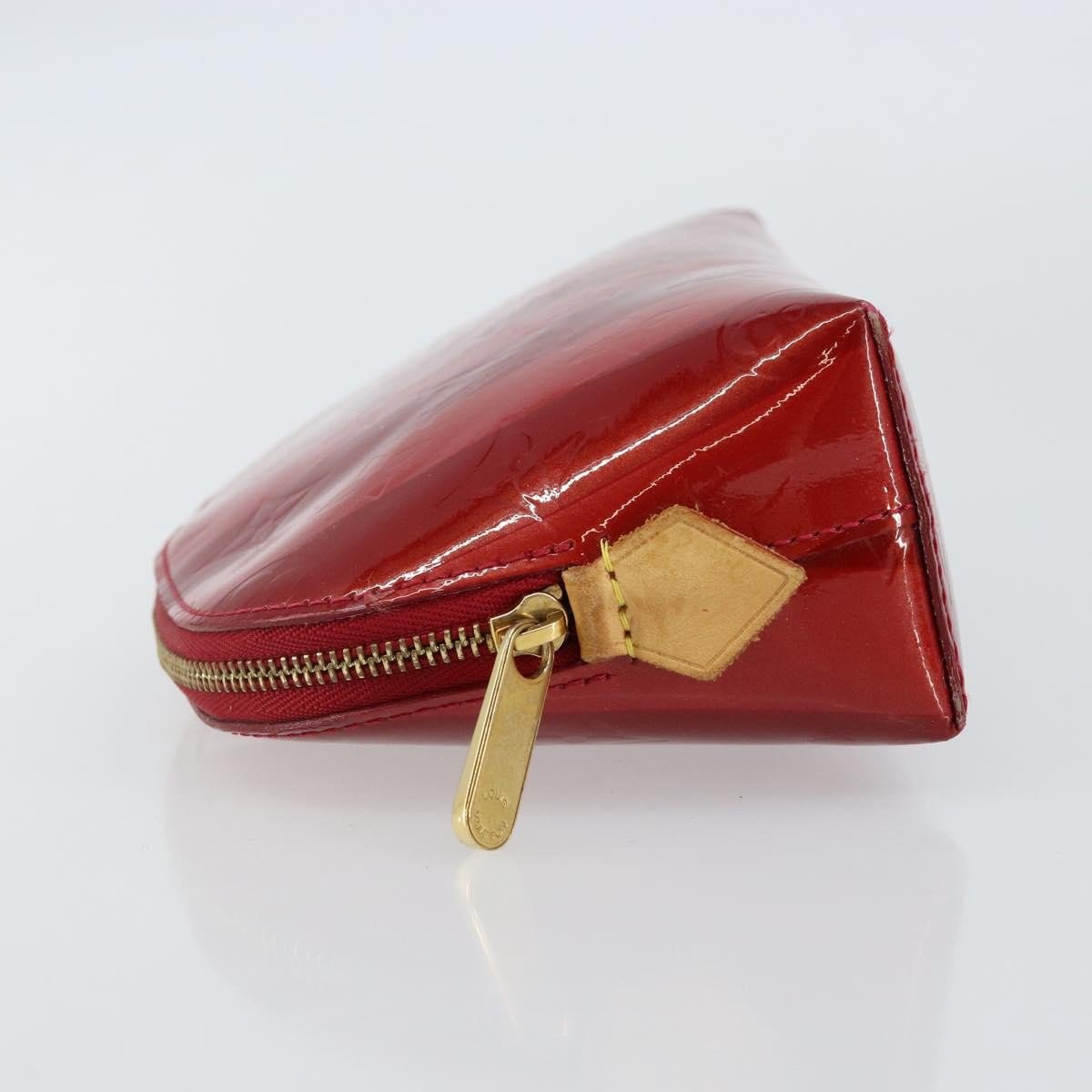 Louis Vuitton Louis Vuitton Cosmetic Pouch Electric Epi Leather Rood