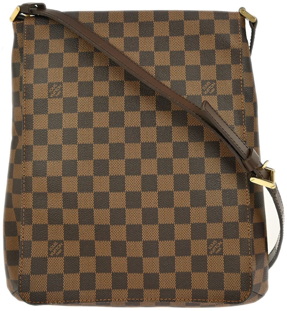 Louis Vuitton Louis Vuitton Musette Handbag Damier GM Bruin