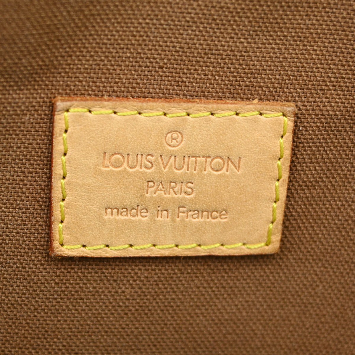 Louis Vuitton Lockit Handbag Monogram Canvas Horizontal Bruin