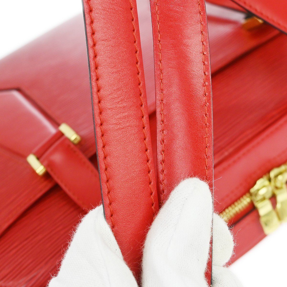 Louis Vuitton Voltaire Epi leather Rood