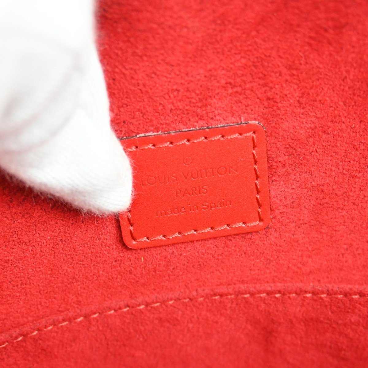 Louis Vuitton Voltaire Epi leather Rood
