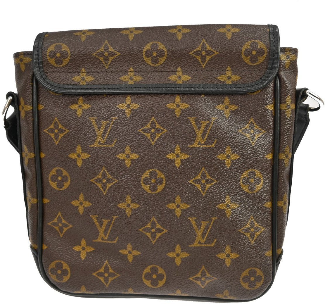 Louis Vuitton Bass Messenger Bag Macassar Monogram Canvas PM Bruin