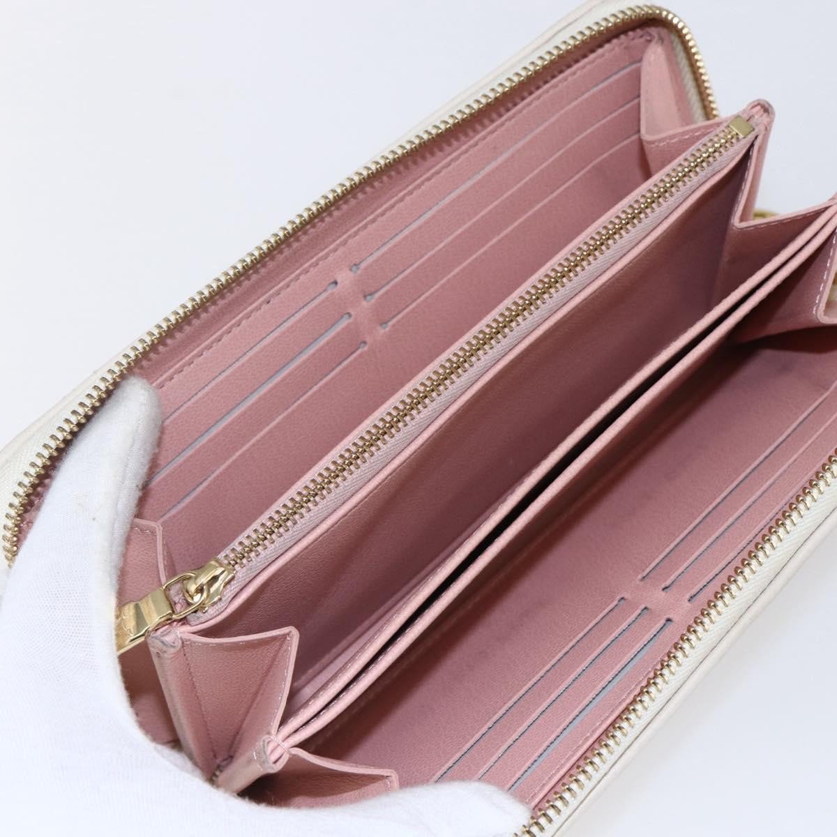 Louis Vuitton Coussin Zippy Monogram Embossed Lambskin Roze