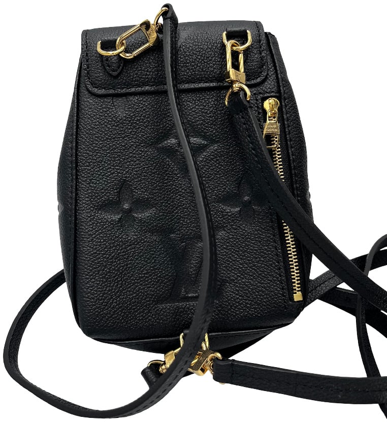 Louis Vuitton Tiny Backpack Monogram Empreinte Giant Zwart
