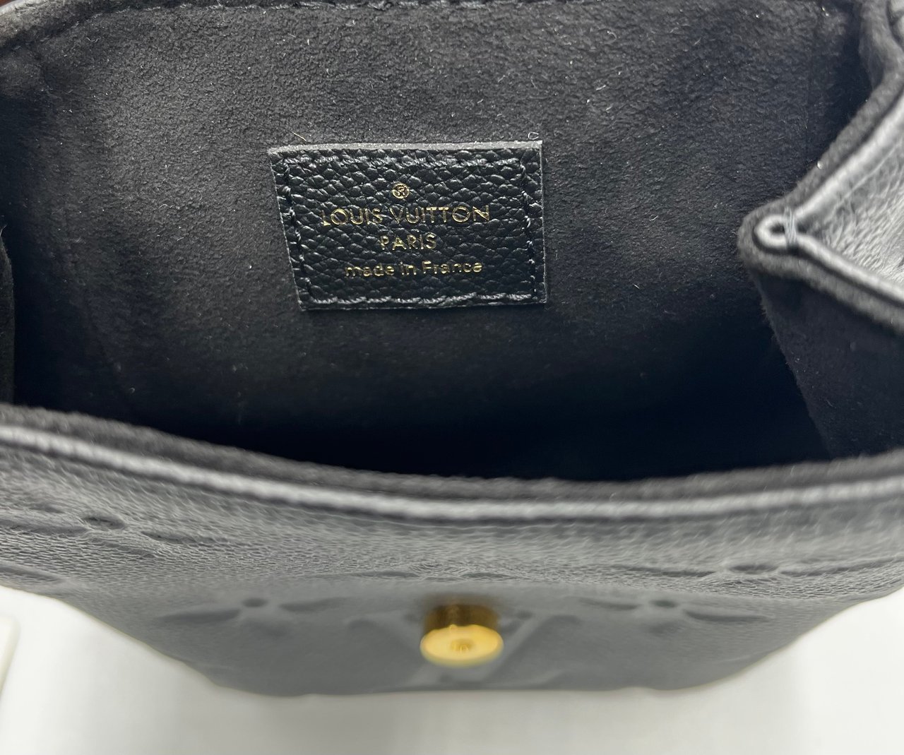 Louis Vuitton Tiny Backpack Monogram Empreinte Giant Zwart