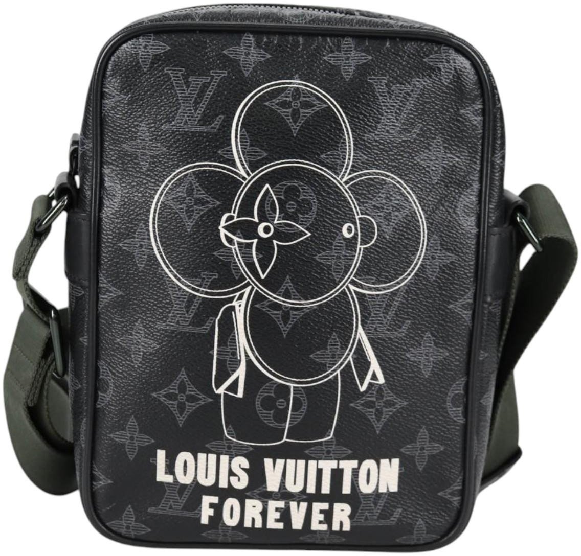 Louis Vuitton Louis Vuitton Danube Handbag Limited Edition Vivienne Monogram Eclipse PM Zwart