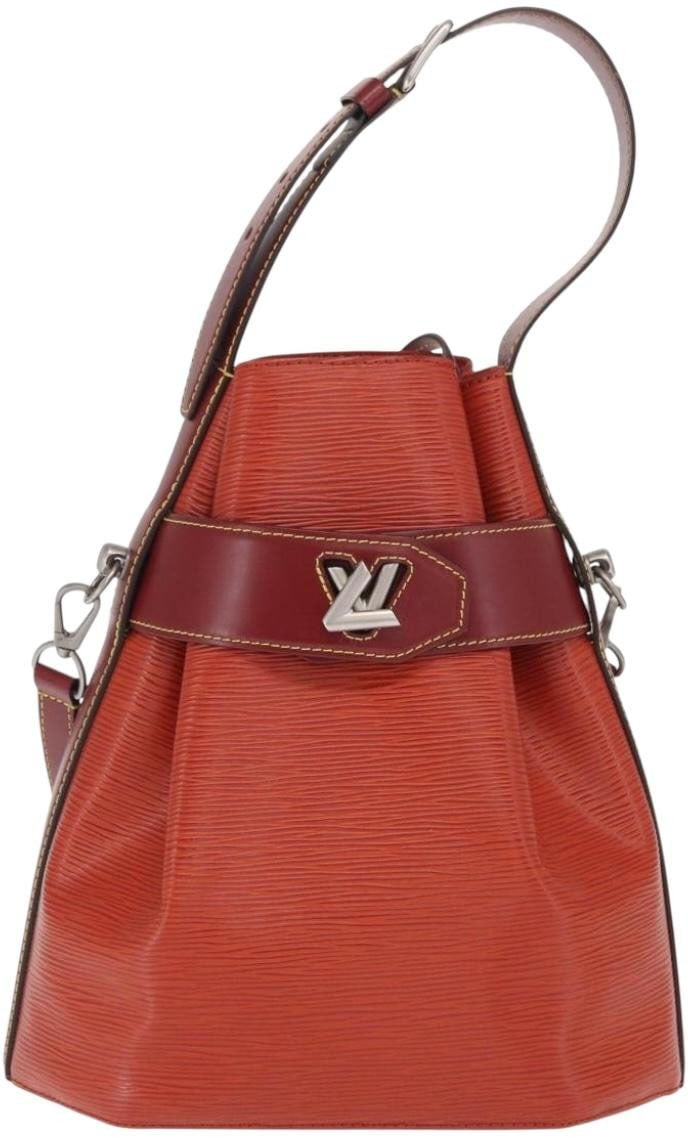 Louis Vuitton Louis Vuitton Twist Bucket Bag Epi Leather Rood