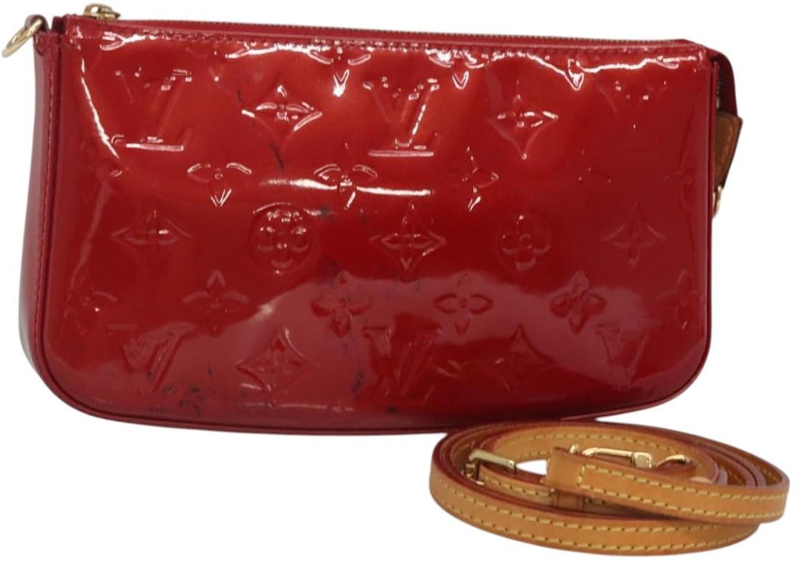 Louis Vuitton Louis Vuitton Pochette Accessoires vernis Rood