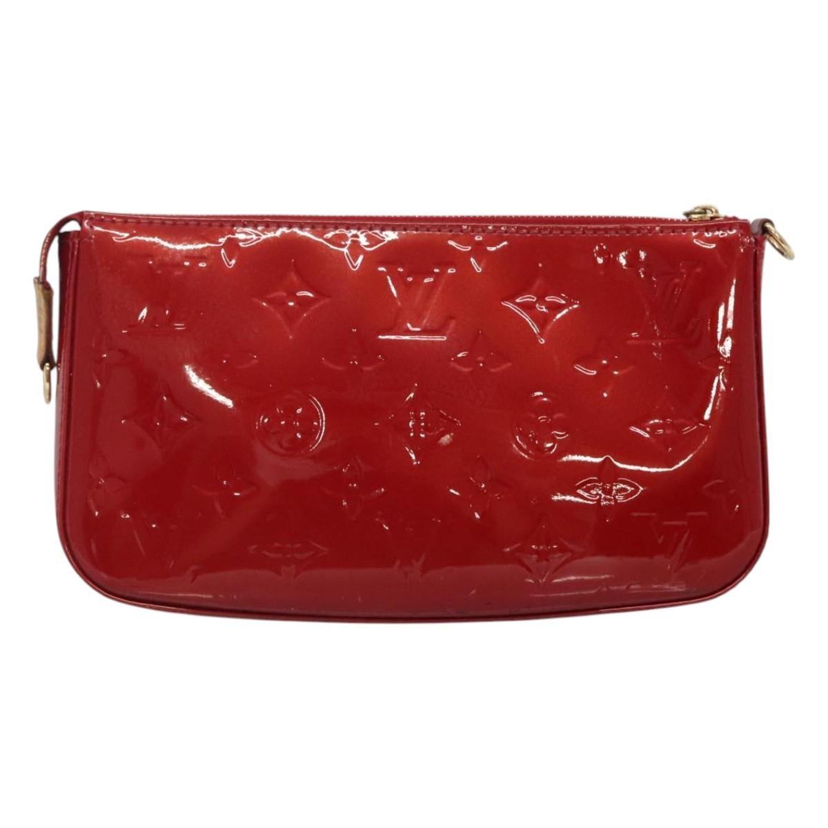 Louis Vuitton Louis Vuitton Pochette Accessoires vernis Rood