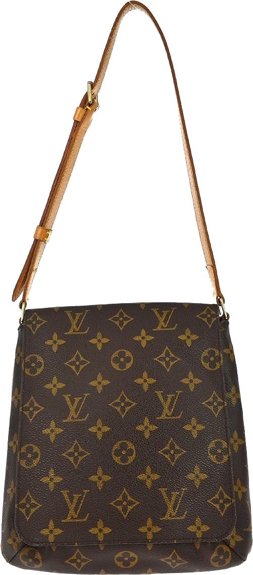 Louis Vuitton Louis Vuitton Musette Salsa Handbag Monogram Canvas PM Bruin