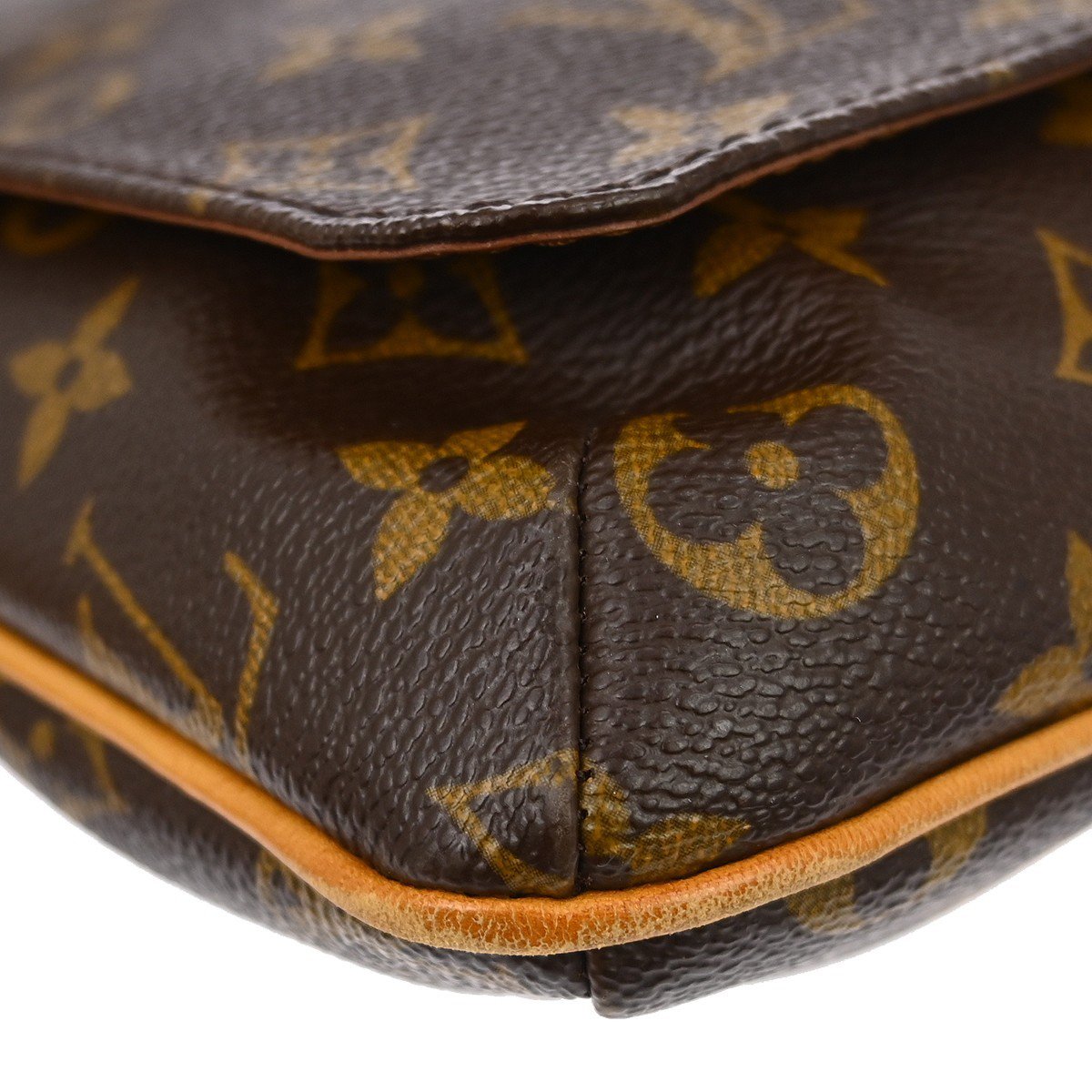 Louis Vuitton Louis Vuitton Musette Salsa Handbag Monogram Canvas PM Bruin
