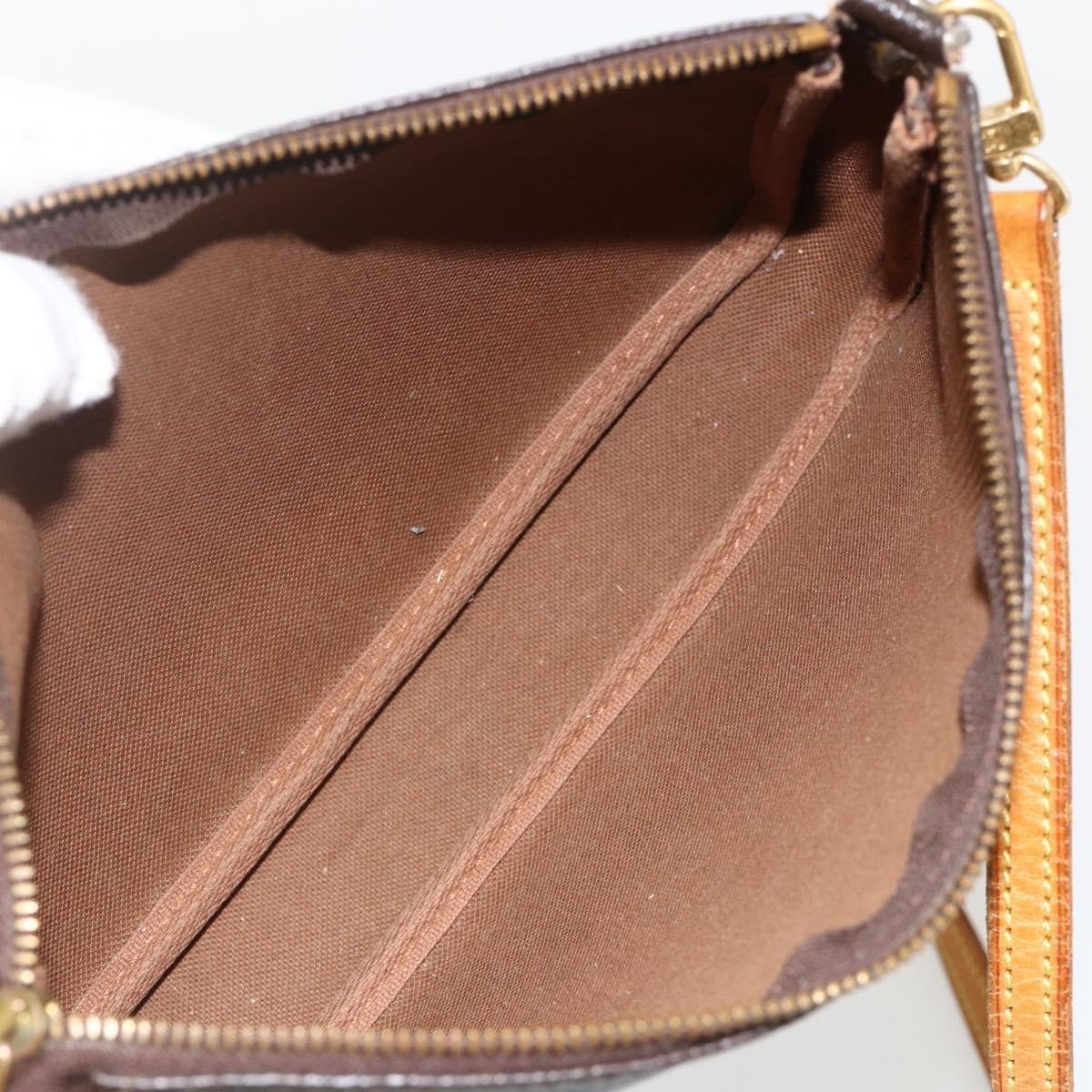 Louis Vuitton Pochette Accessoires Limited Edition Monogram Graffiti Bruin