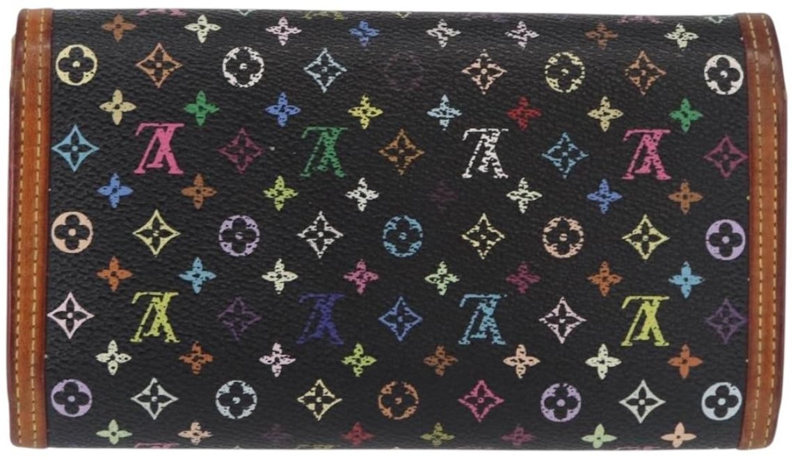 Louis Vuitton Louis Vuitton Porte Tresor International Wallet Monogram Multicolor Divers