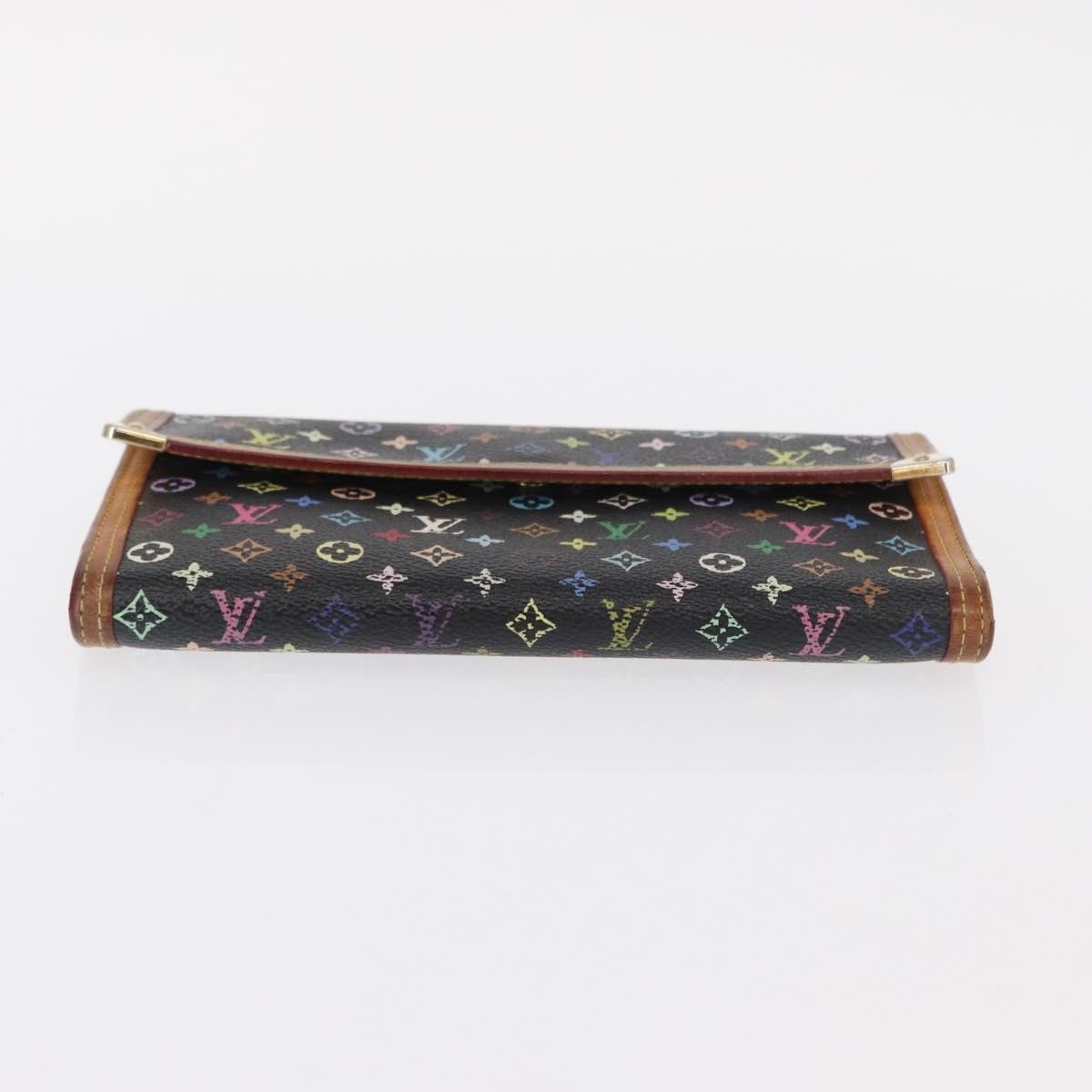 Louis Vuitton Louis Vuitton Porte Tresor International Wallet Monogram Multicolor Divers