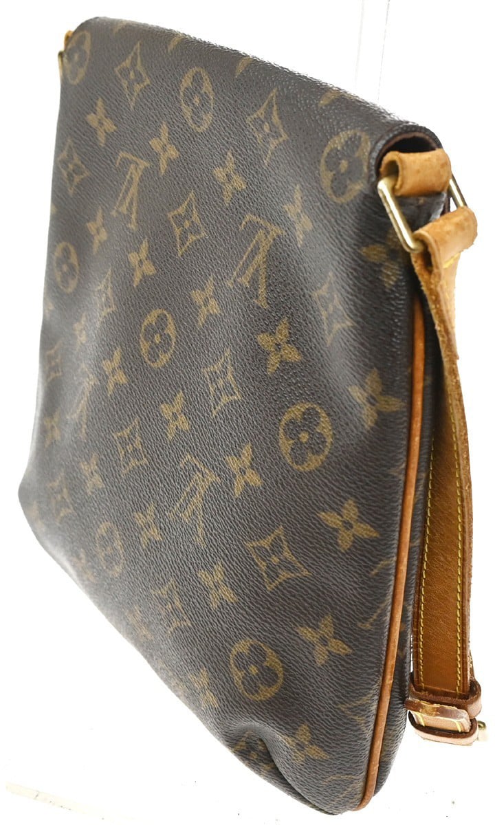 Louis Vuitton Musette Handbag Monogram Canvas Bruin