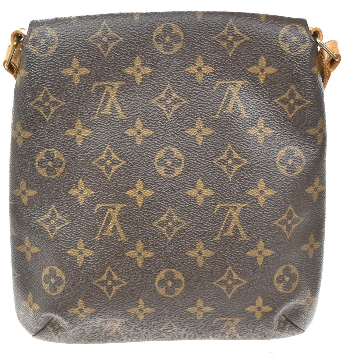 Louis Vuitton Musette Handbag Monogram Canvas Bruin