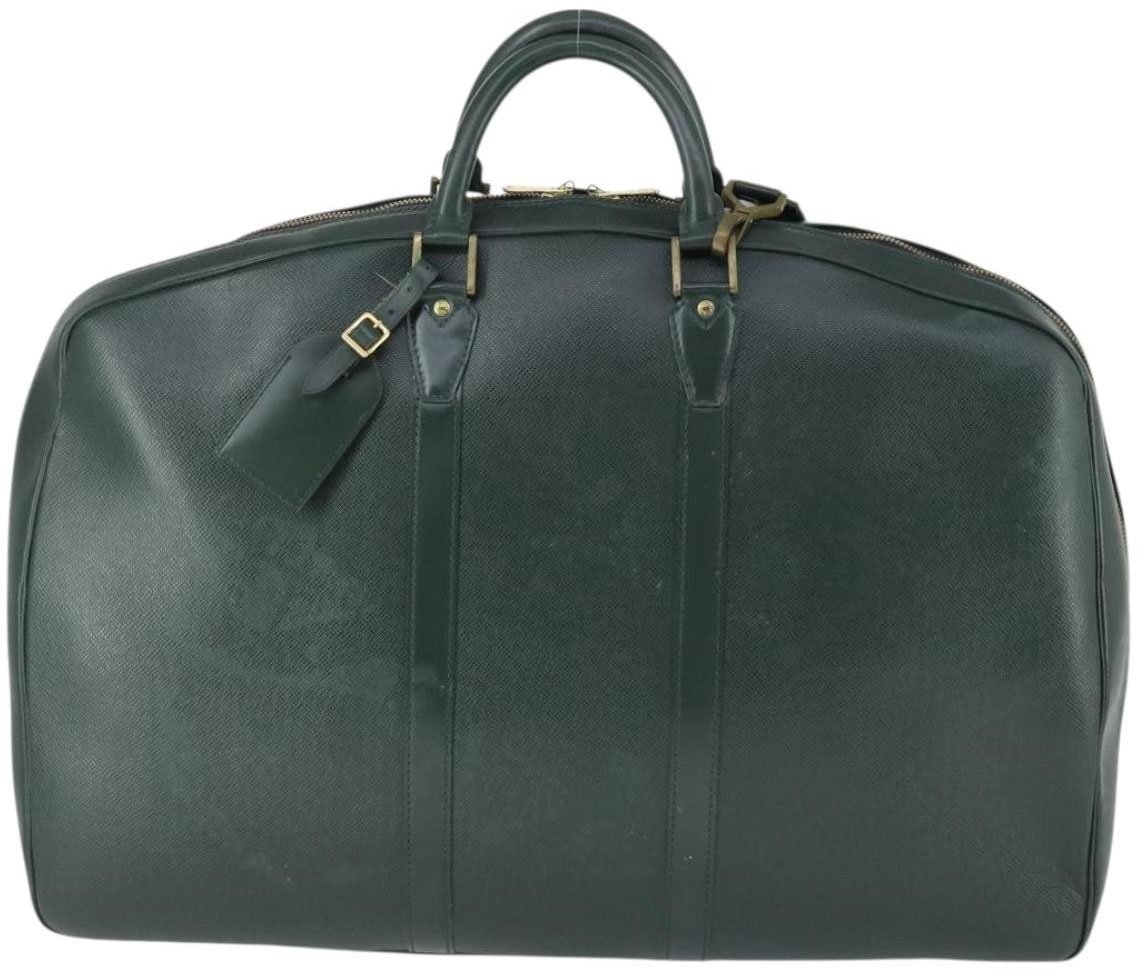 Louis Vuitton Louis Vuitton Helanga Bag Taiga Leather 1 Poche Groen