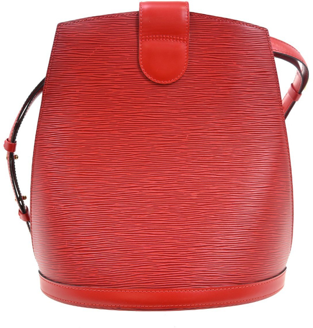 Louis Vuitton Cluny Epi Leather medium Zwart