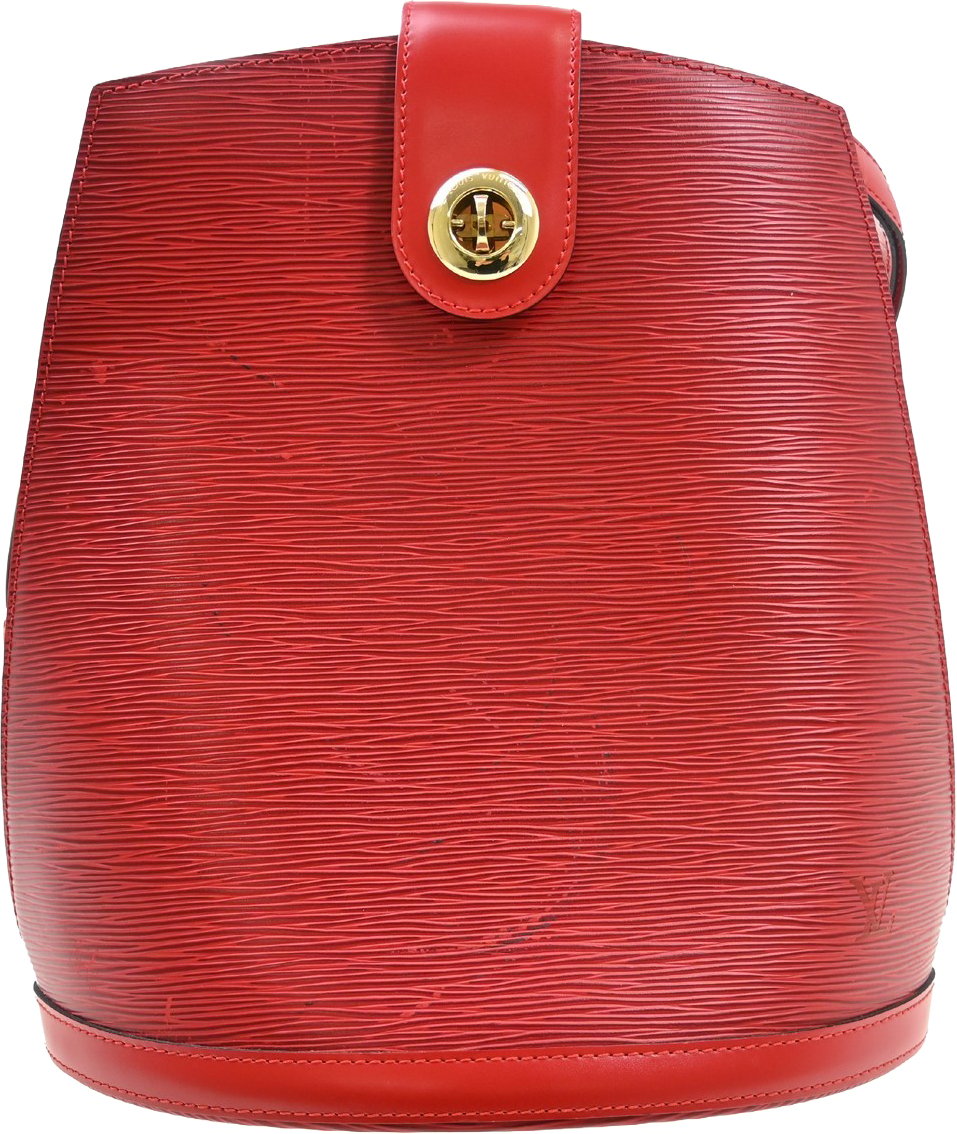 Louis Vuitton Cluny Epi Leather medium Zwart