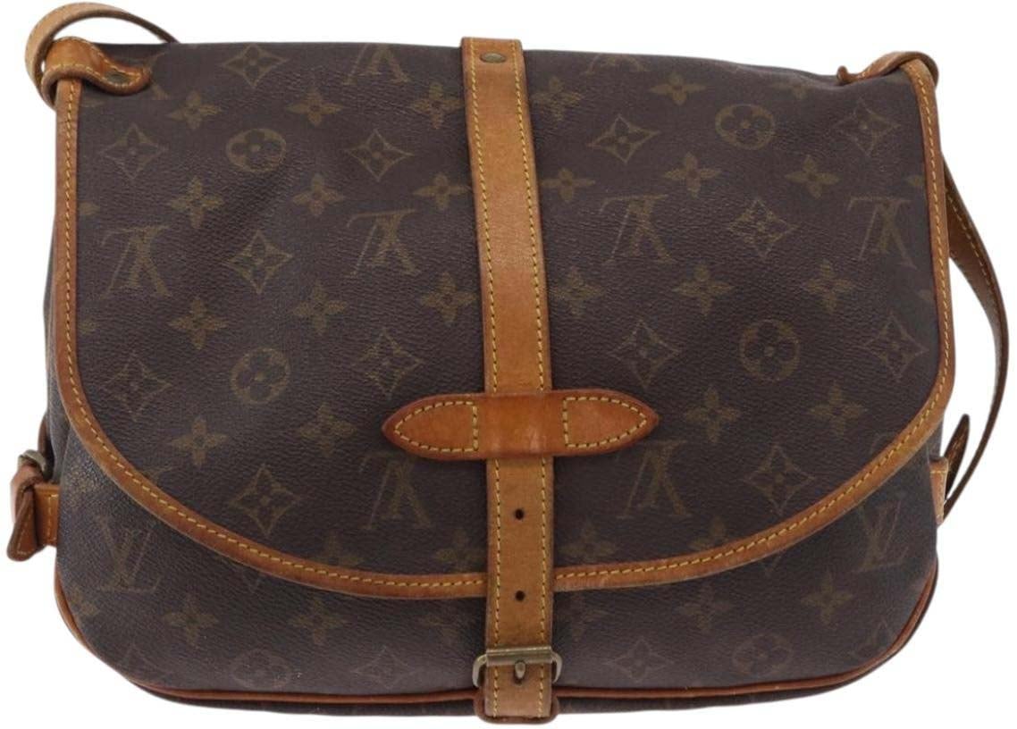 Louis Vuitton Saumur Canvas 30 Bruin