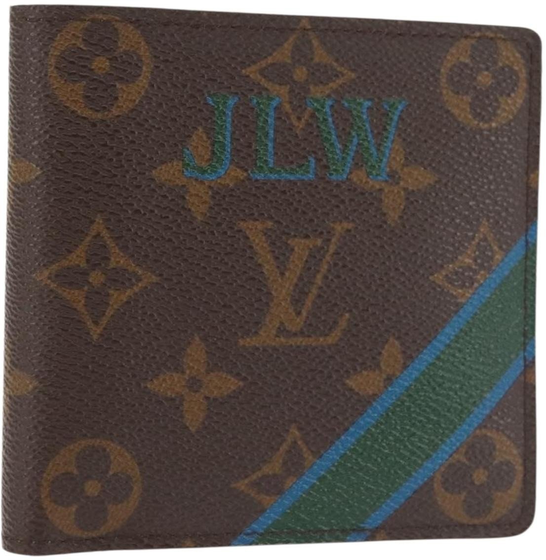 Louis Vuitton Louis Vuitton Marco Wallet Monogram Canvas Bruin