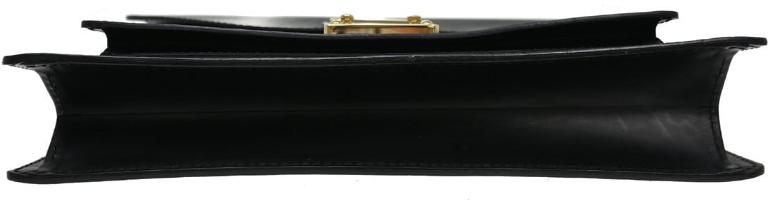 Louis Vuitton Louis Vuitton Monceau Handbag Epi Leather BB Zwart
