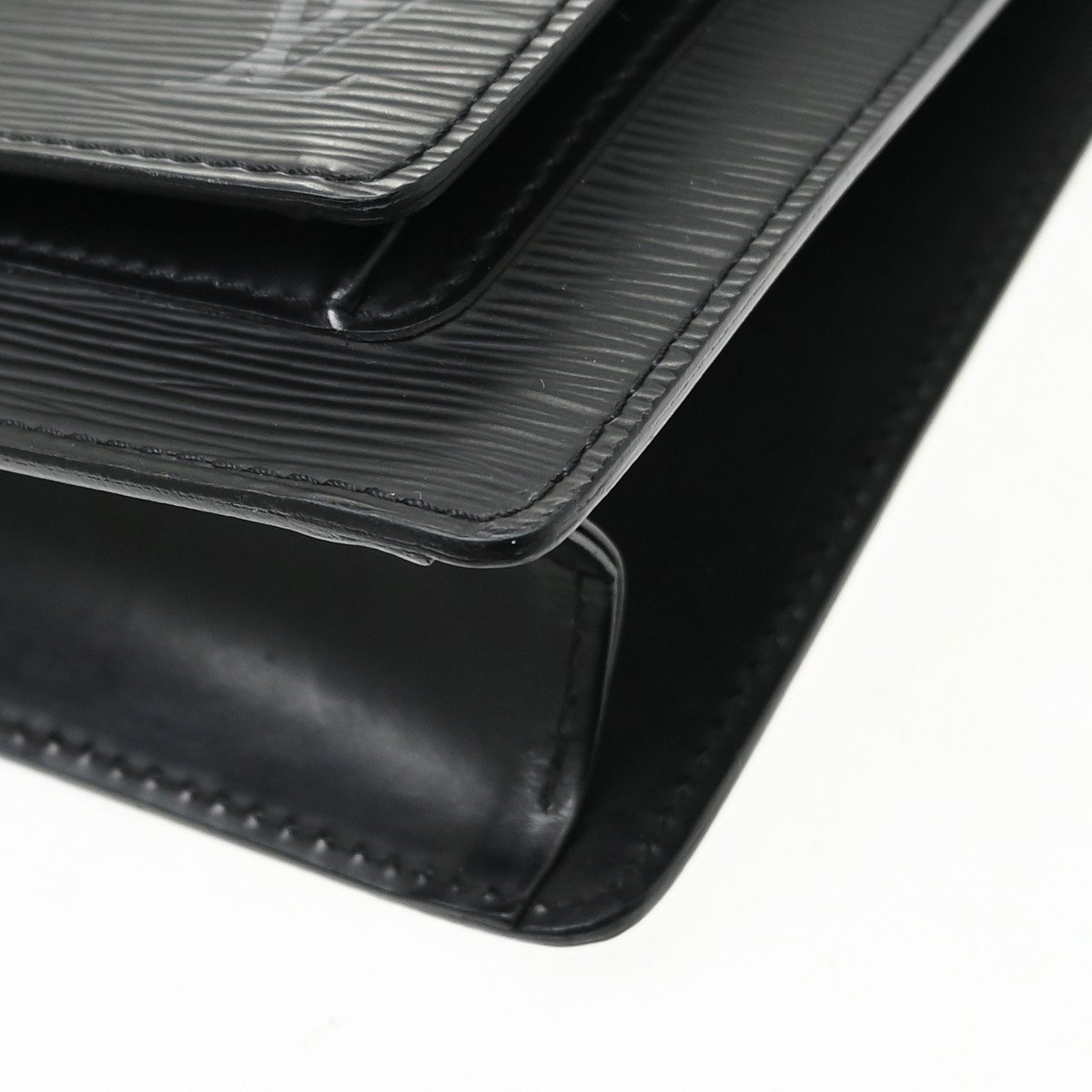 Louis Vuitton Louis Vuitton Monceau Handbag Epi Leather BB Zwart