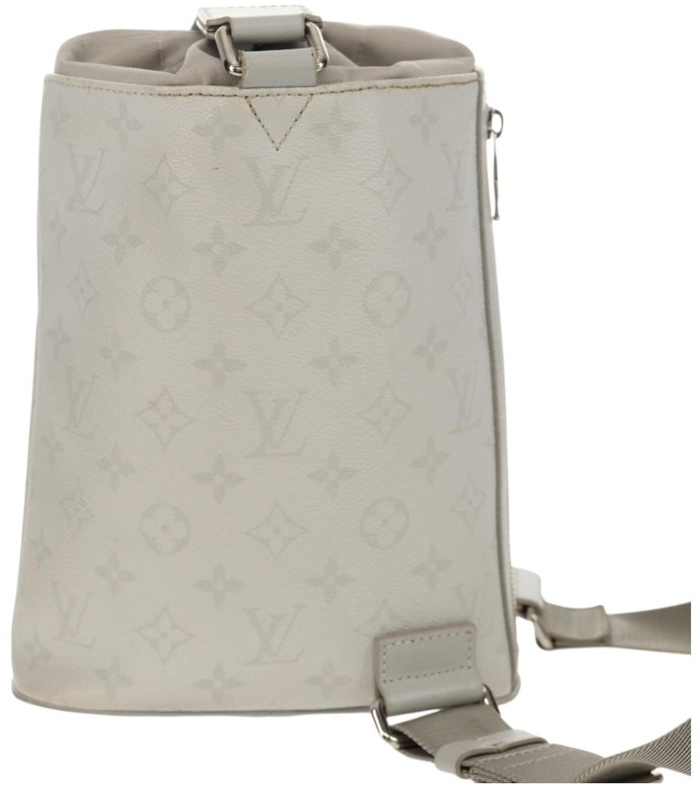 Louis Vuitton Louis Vuitton Chalk Sling Bag Limited Edition Logo Story Monogram Canvas Wit