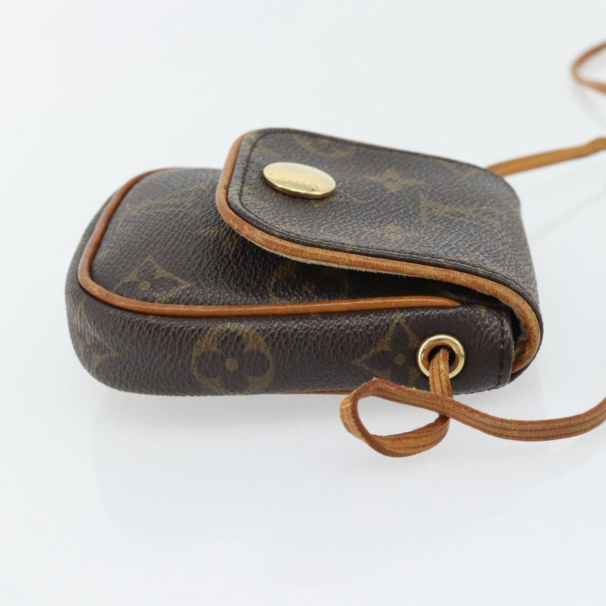 Louis Vuitton Cancun Pochette Monogram Canvas Bruin