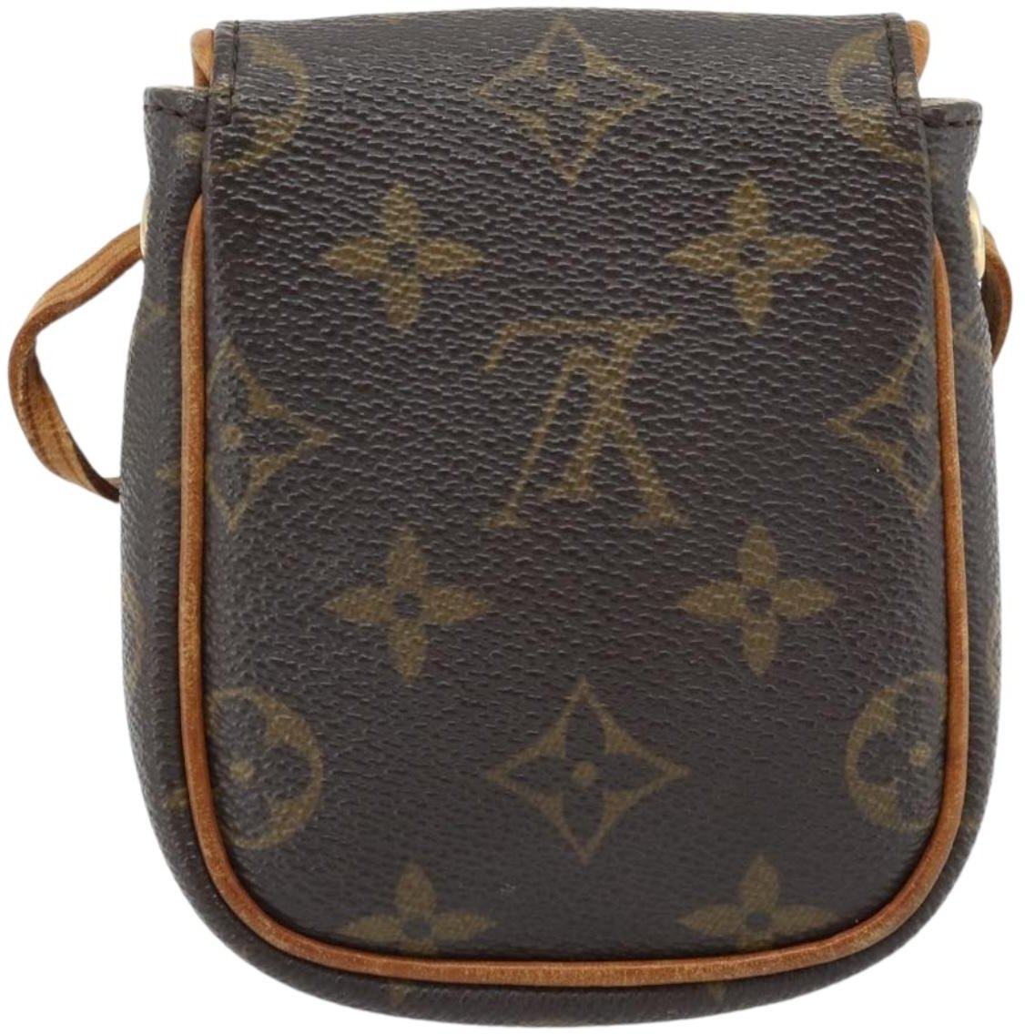 Louis Vuitton Cancun Pochette Monogram Canvas Bruin