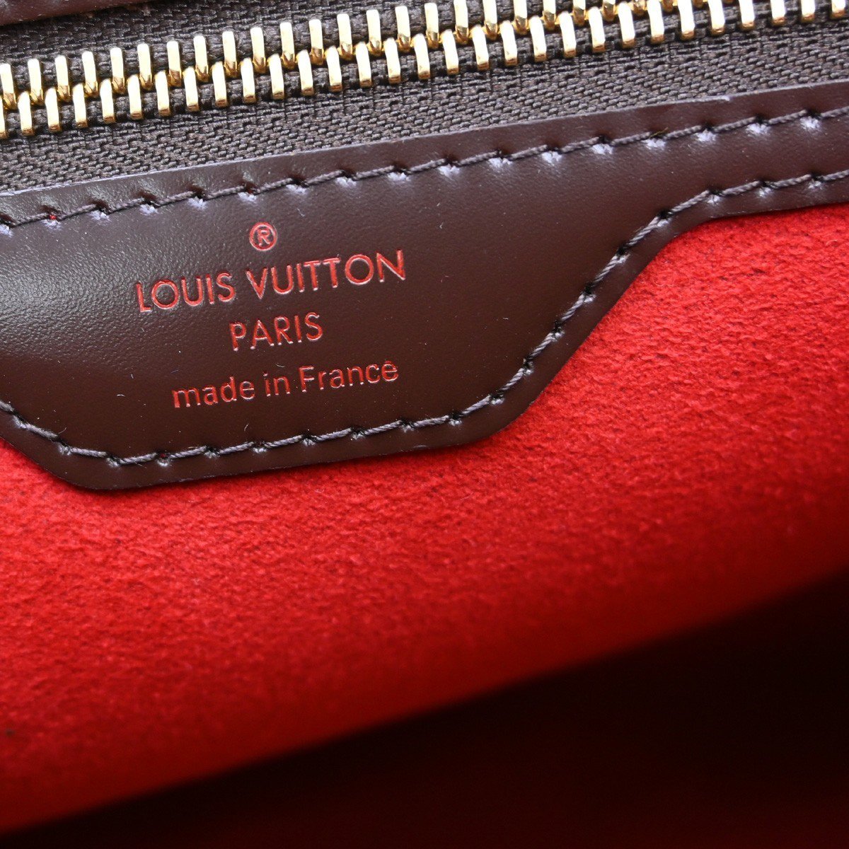 Louis Vuitton Bergamo Damier MM Bruin