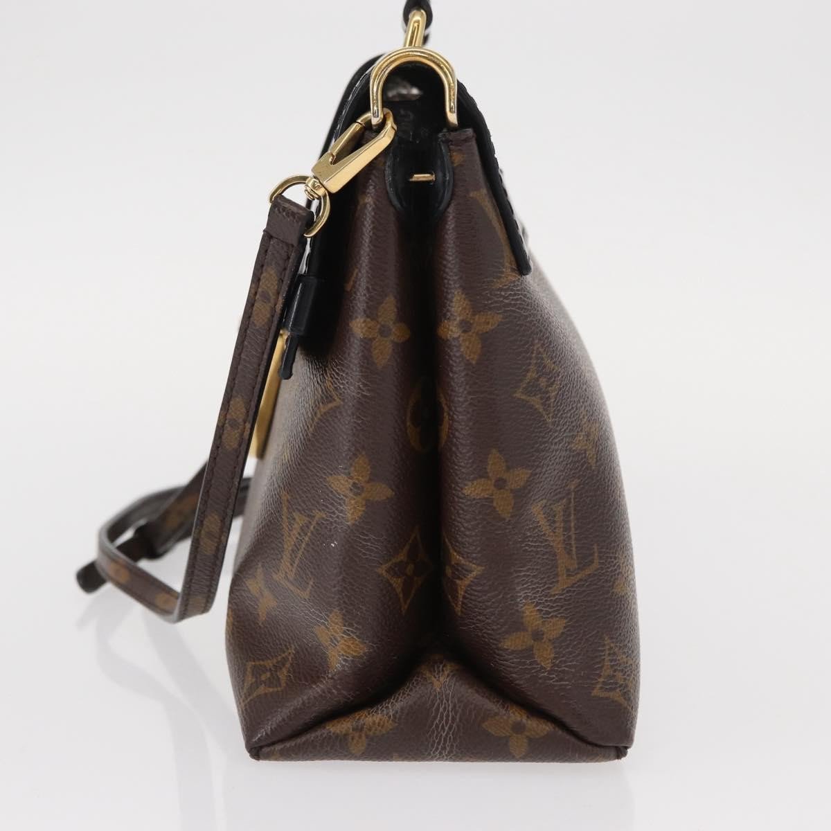Louis Vuitton Louis Vuitton One Handle Flap Bag Monogram Canvas and Leather MM Bruin