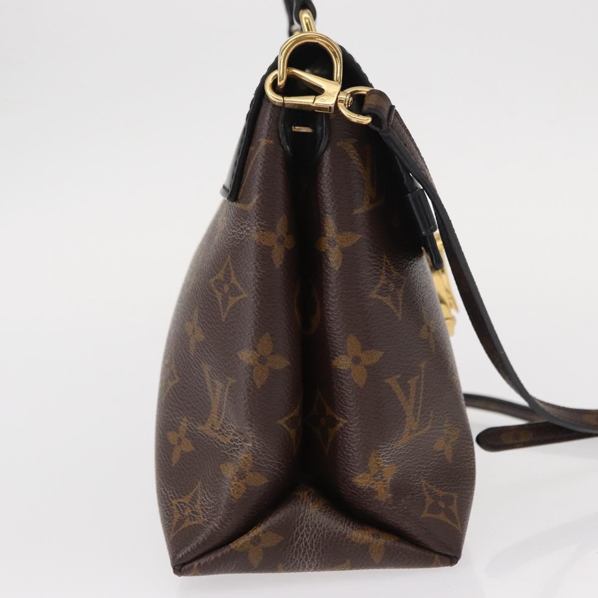 Louis Vuitton Louis Vuitton One Handle Flap Bag Monogram Canvas and Leather MM Bruin