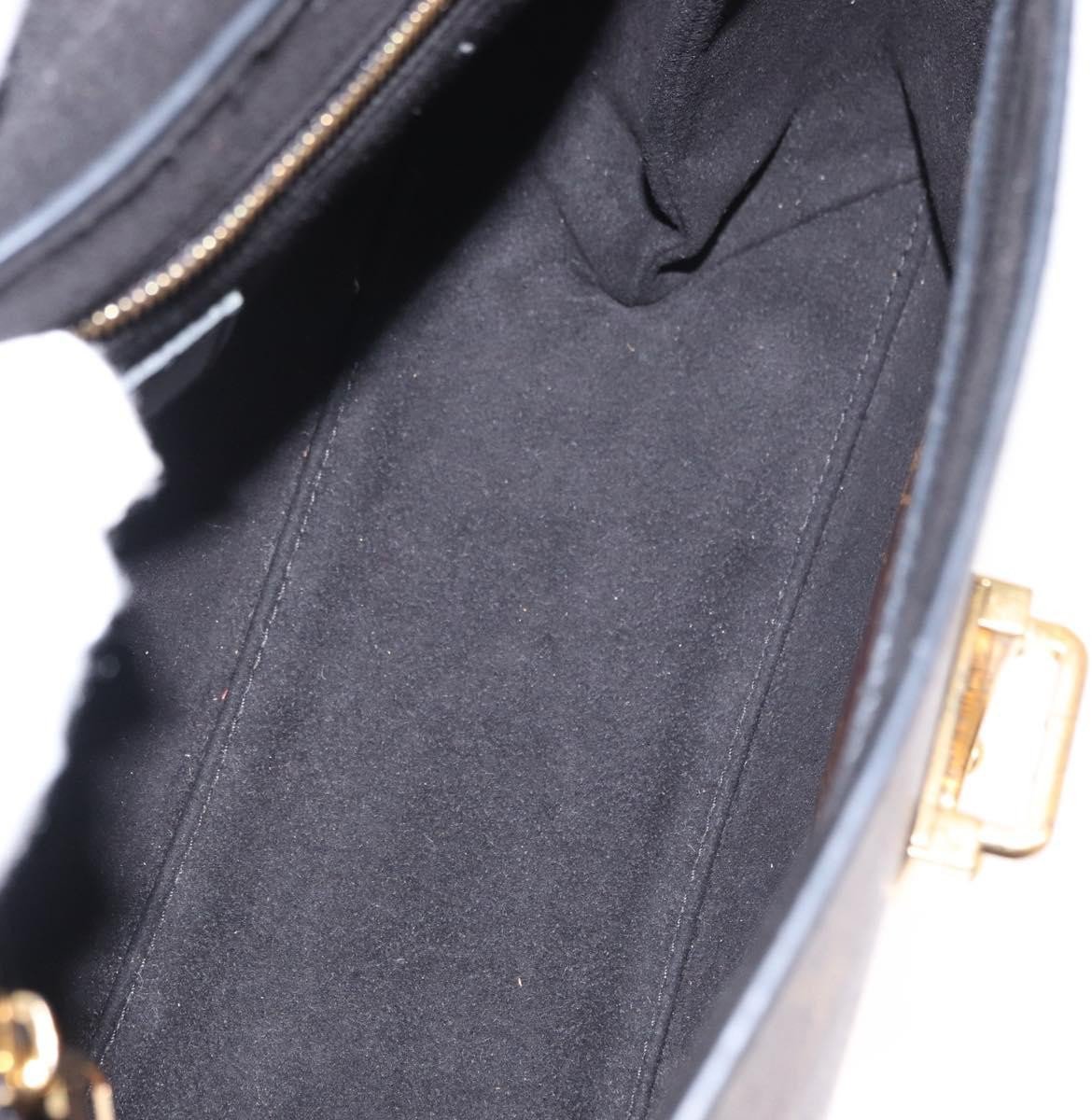 Louis Vuitton Louis Vuitton One Handle Flap Bag Monogram Canvas and Leather MM Bruin