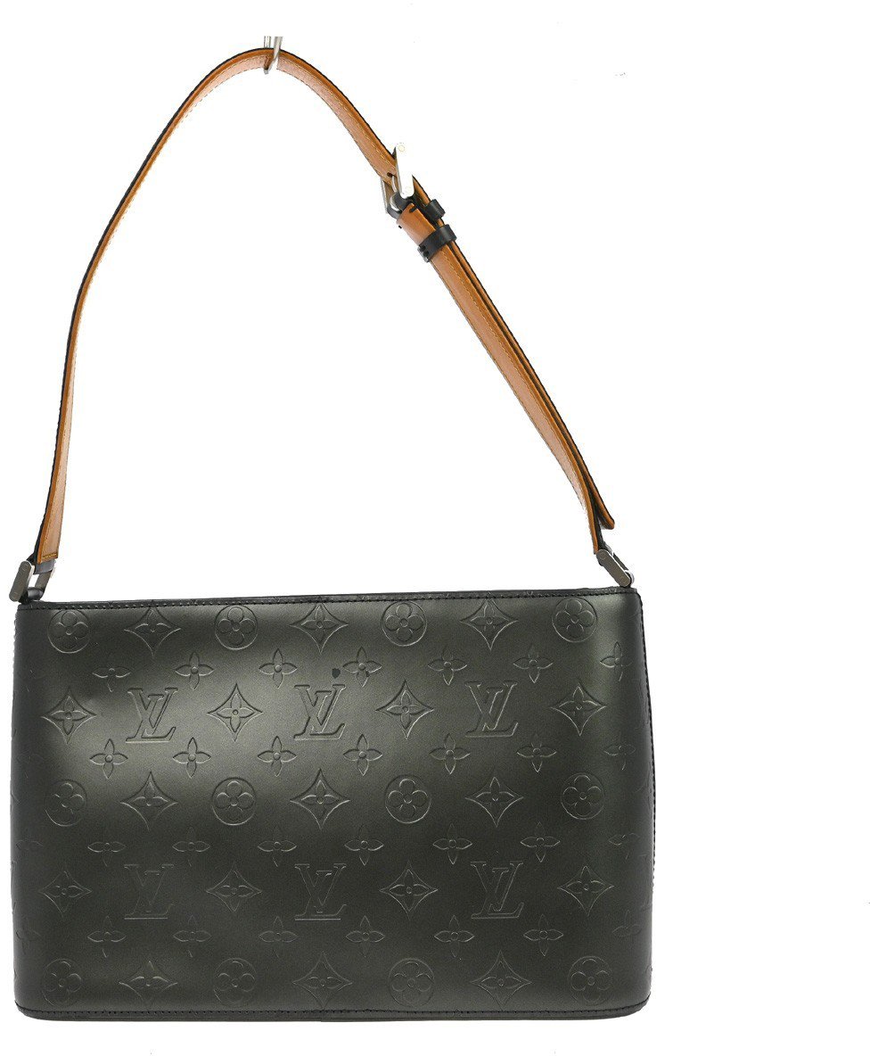 Louis Vuitton Mat Allston Handbag Monogram Vernis Zwart