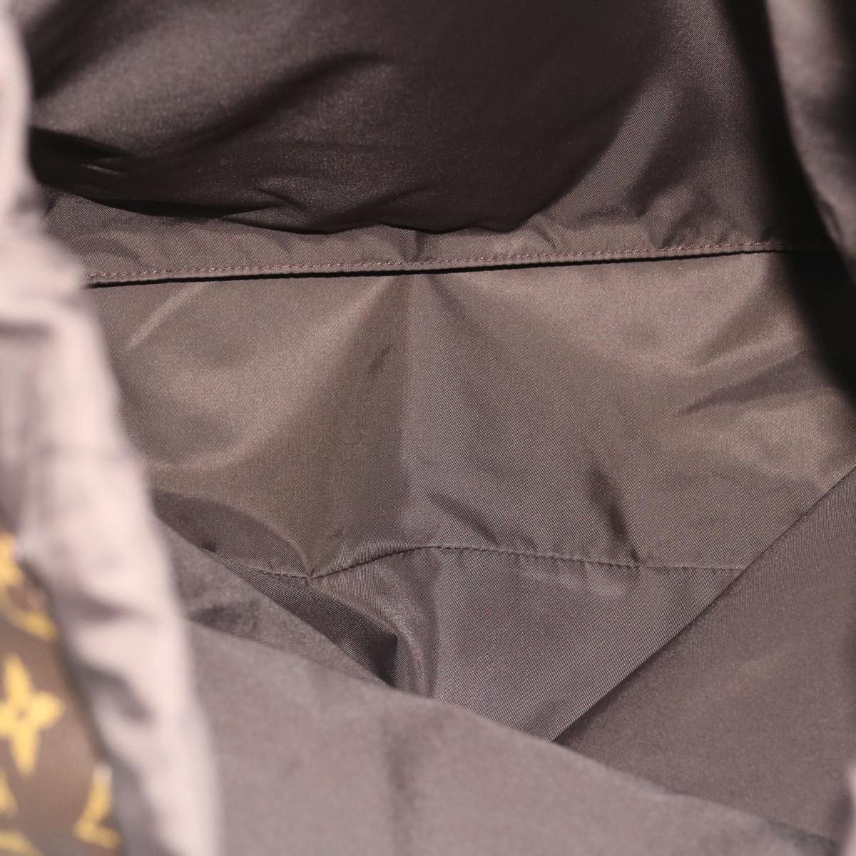 Louis Vuitton Louis Vuitton Cabas Light Drawstring Bag Monogram Split Canvas Bruin