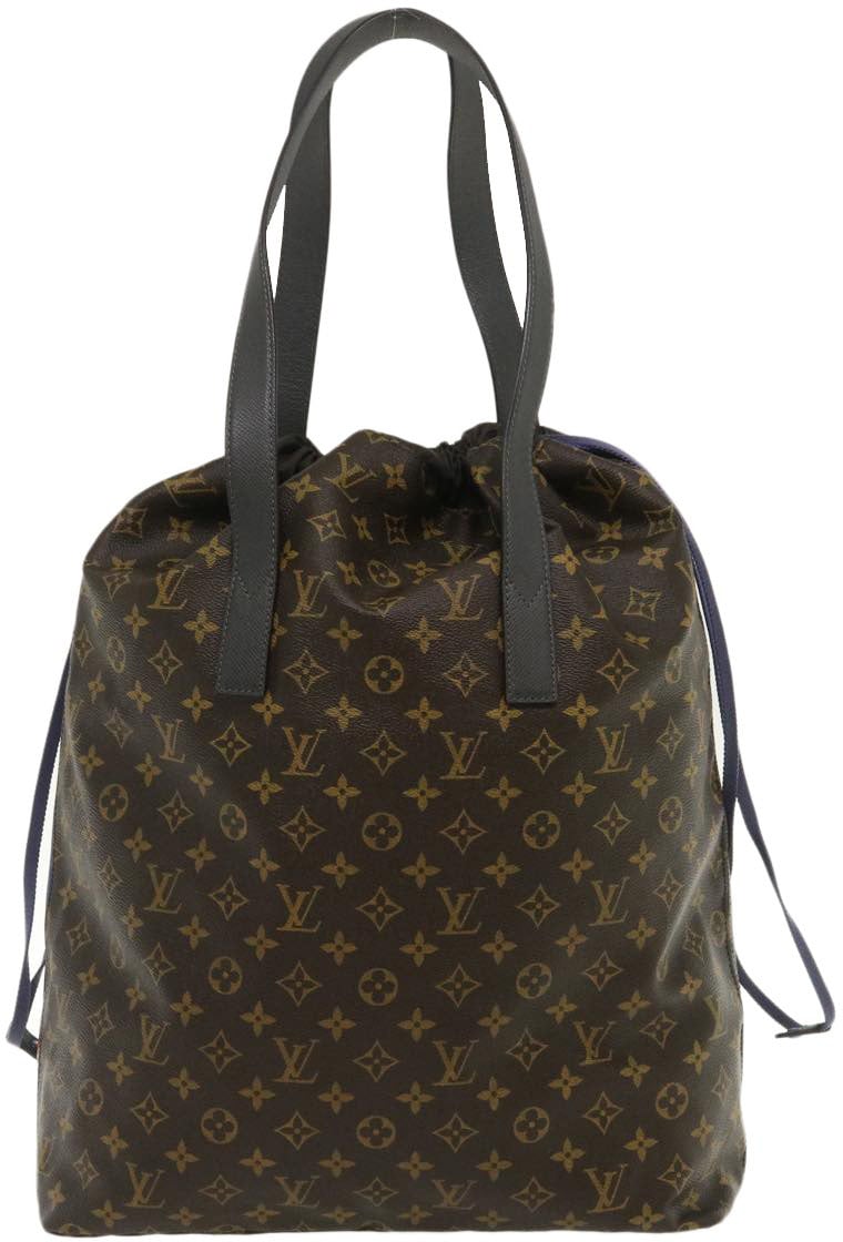 Louis Vuitton Louis Vuitton Cabas Light Drawstring Bag Monogram Split Canvas Bruin