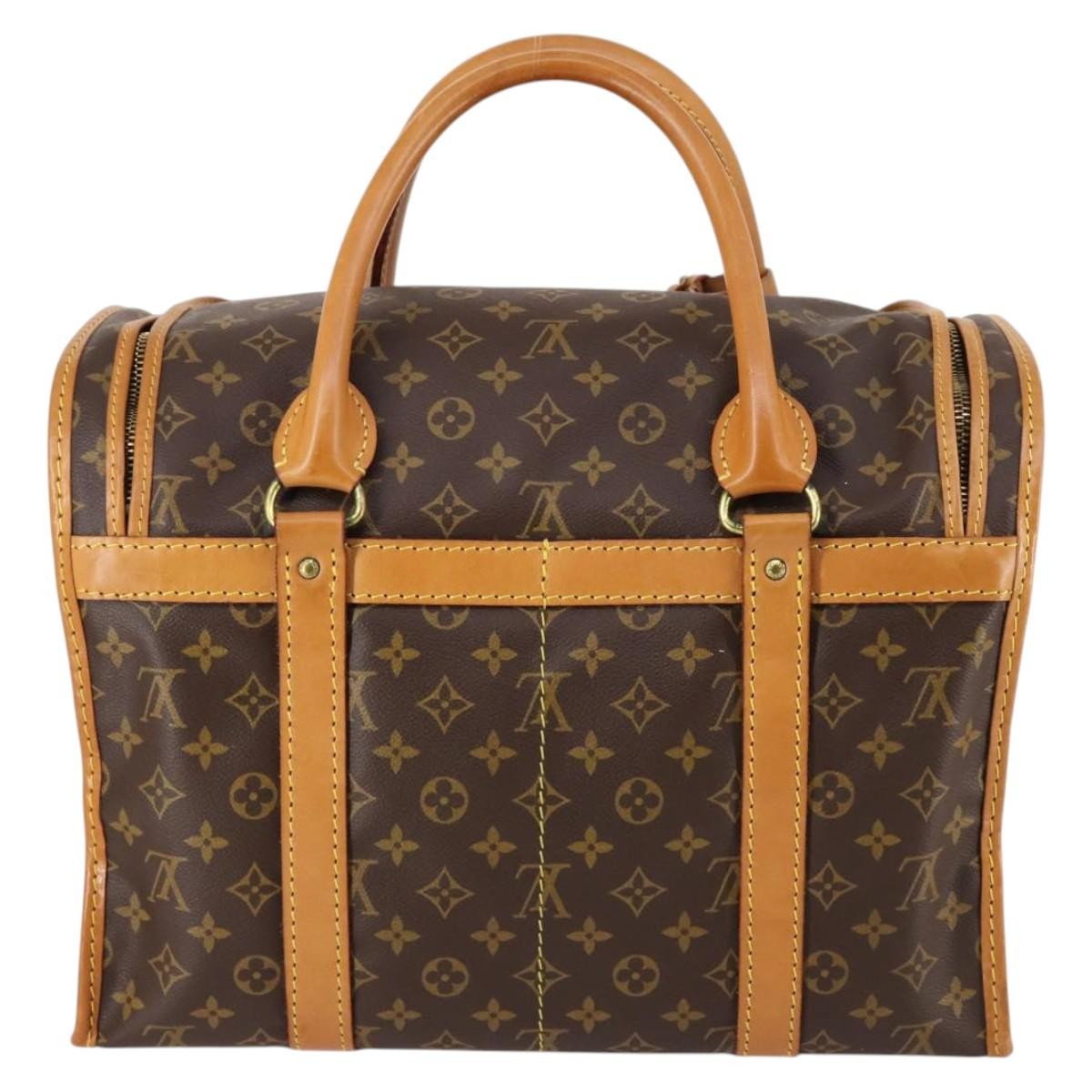 Louis Vuitton Louis Vuitton Dog Carrier Bag Monogram Canvas 40 Bruin