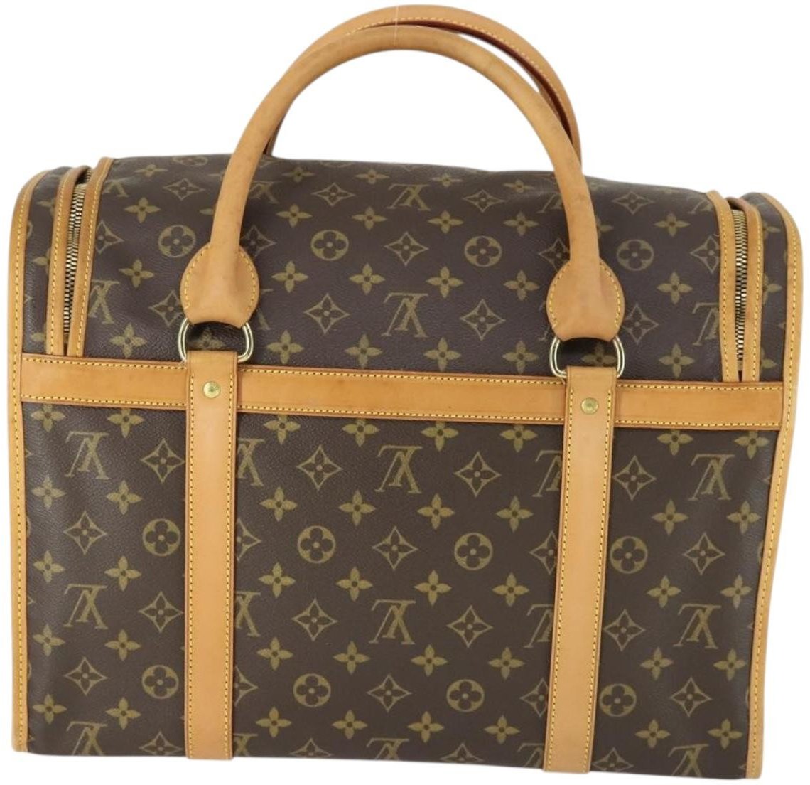 Louis Vuitton Dog Carrier Bag Monogram Canvas 40 Bruin