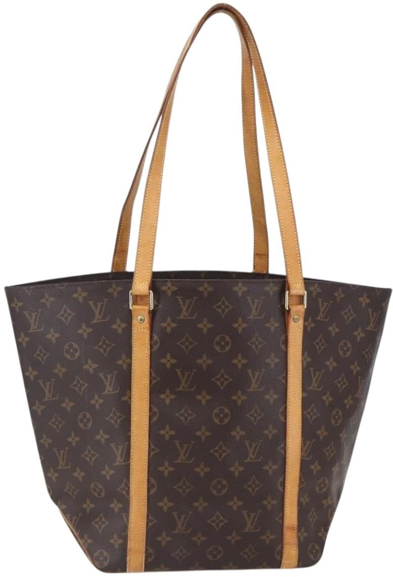 Louis Vuitton Louis Vuitton Shopping Sac Handbag Monogram Canvas GM Bruin