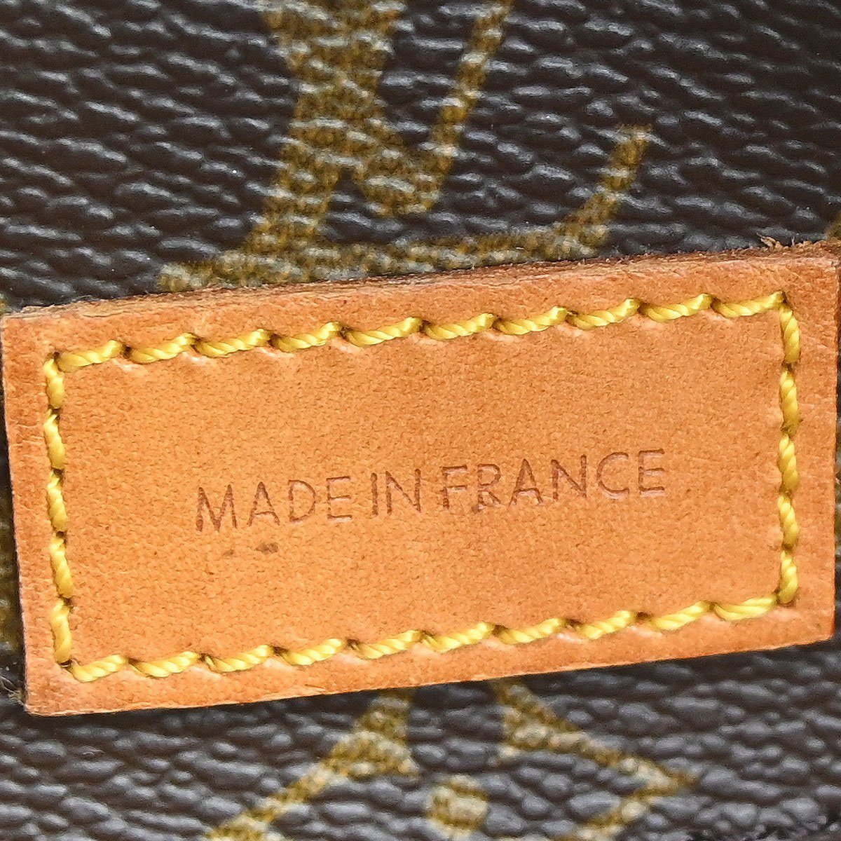 Louis Vuitton Shopping Sac Handbag Monogram Canvas GM Bruin