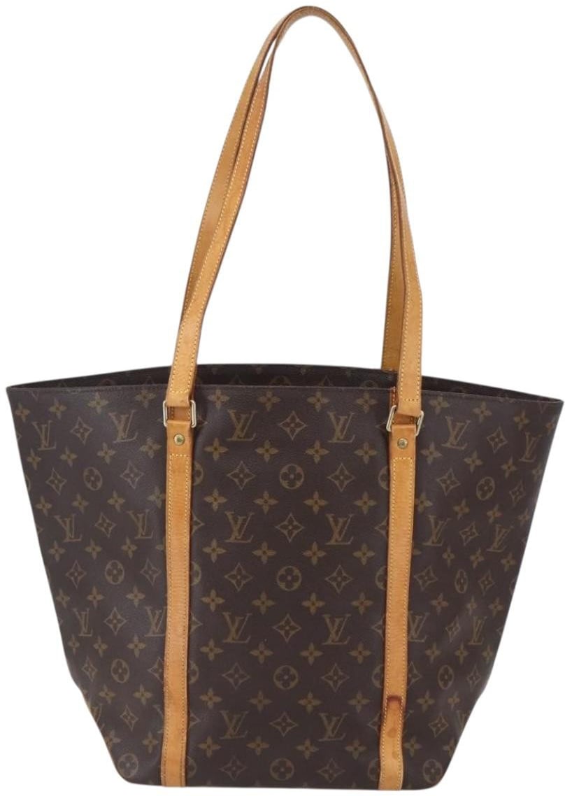 Louis Vuitton Louis Vuitton Shopping Sac Handbag Monogram Canvas GM Bruin