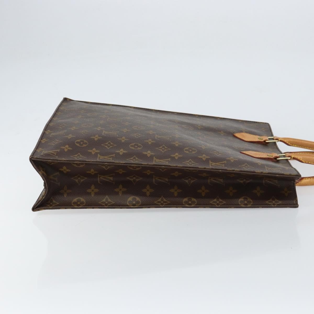 Louis Vuitton Sac Plat Monogram Canvas GM Bruin
