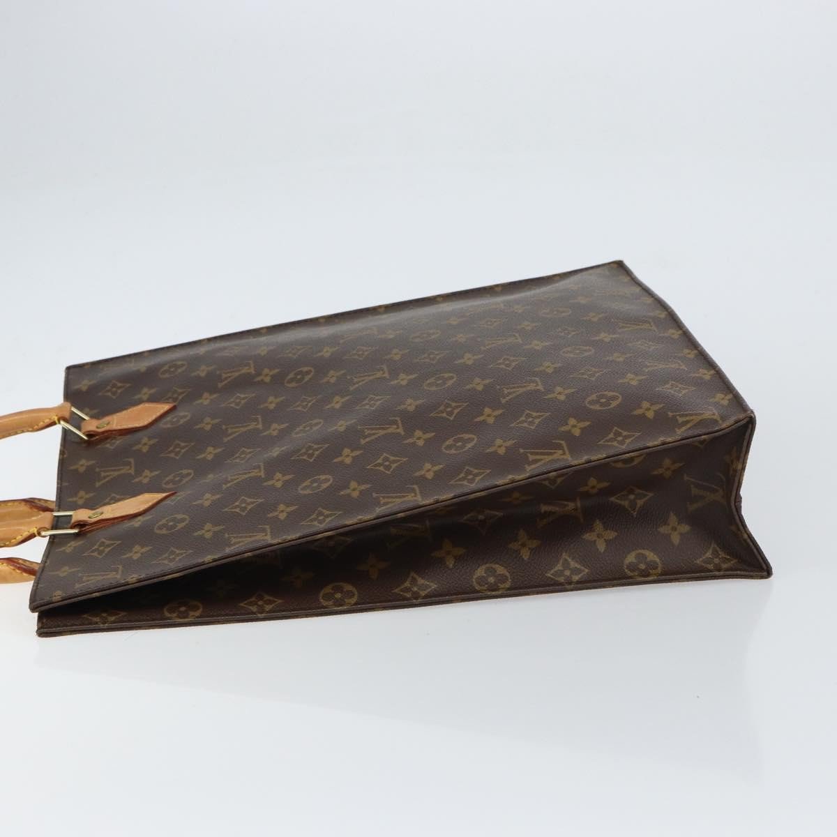 Louis Vuitton Sac Plat Monogram Canvas GM Bruin