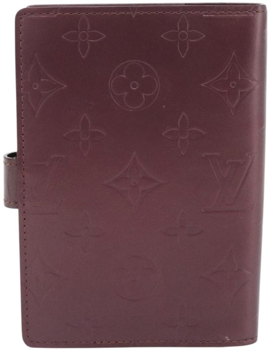 Louis Vuitton Agenda Cover Monogram Canvas PM Paars