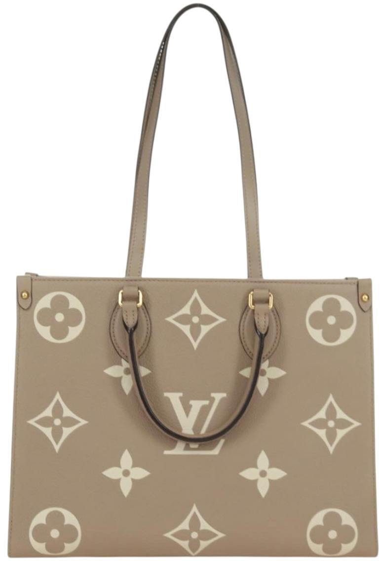 Louis Vuitton Louis Vuitton OnTheGo Tote Bicolor Monogram Empreinte Giant PM Grijs
