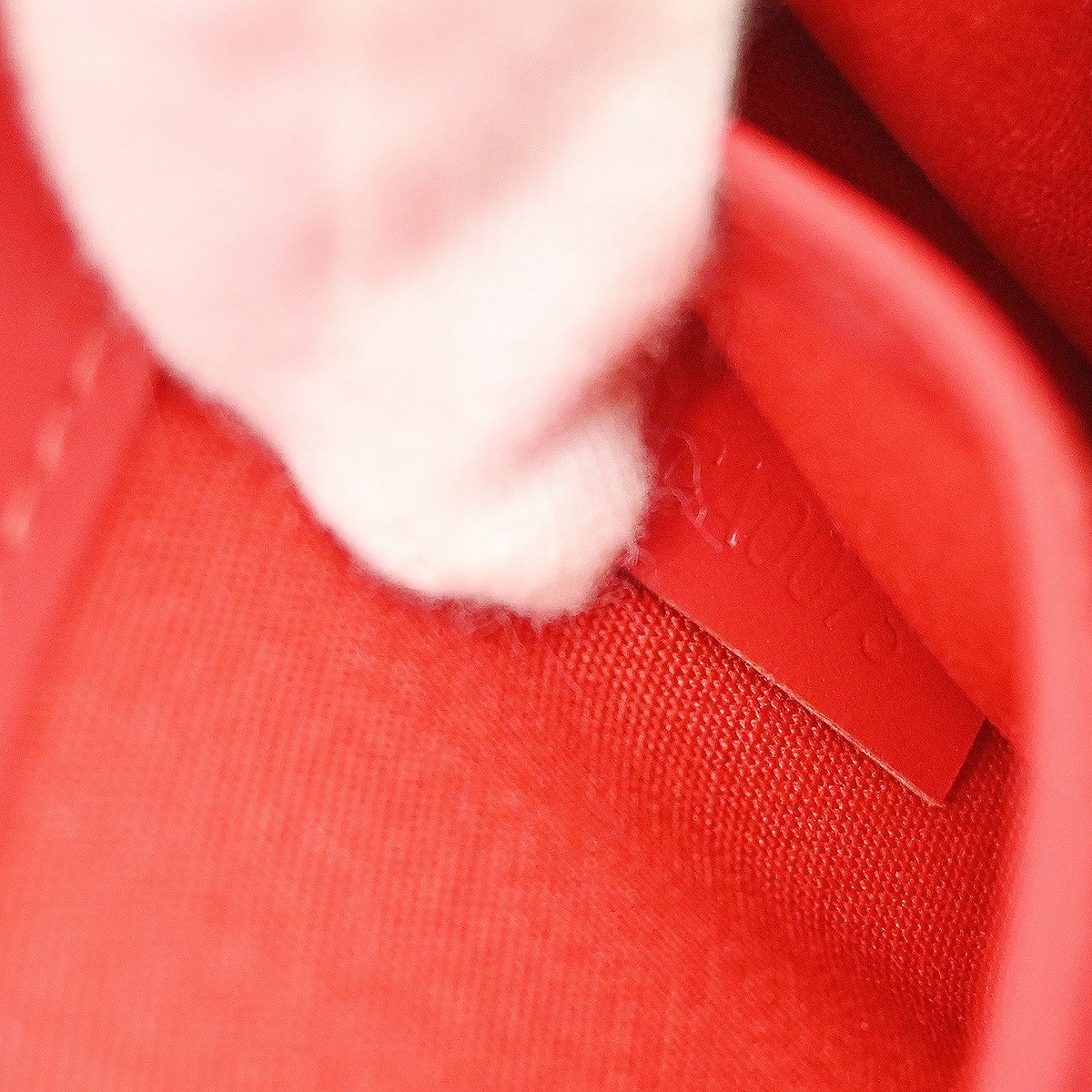 Louis Vuitton Louis Vuitton Honfleur Handbag Epi Leather Rood